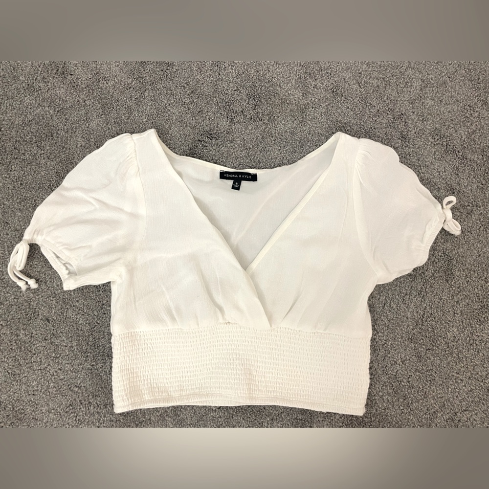 Kendall and Kylie White Top